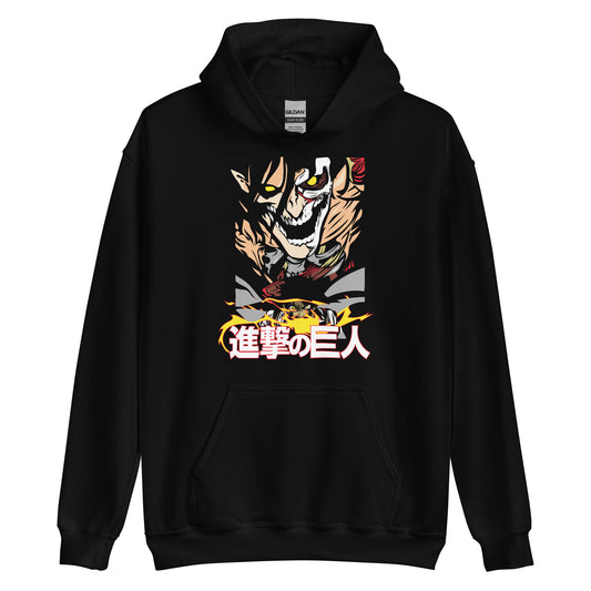 Eren Yeager Attack Titian Unisex Hoodie