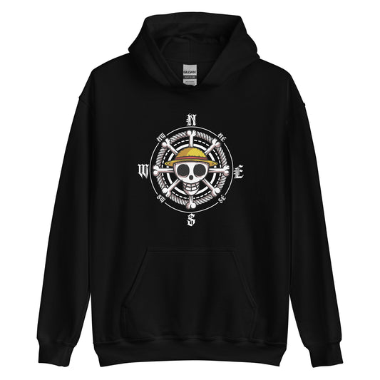 Straw Hat Compass Unisex Hoodie