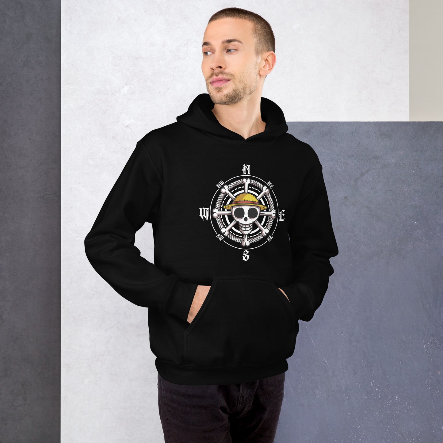 Straw Hat Compass Unisex Hoodie