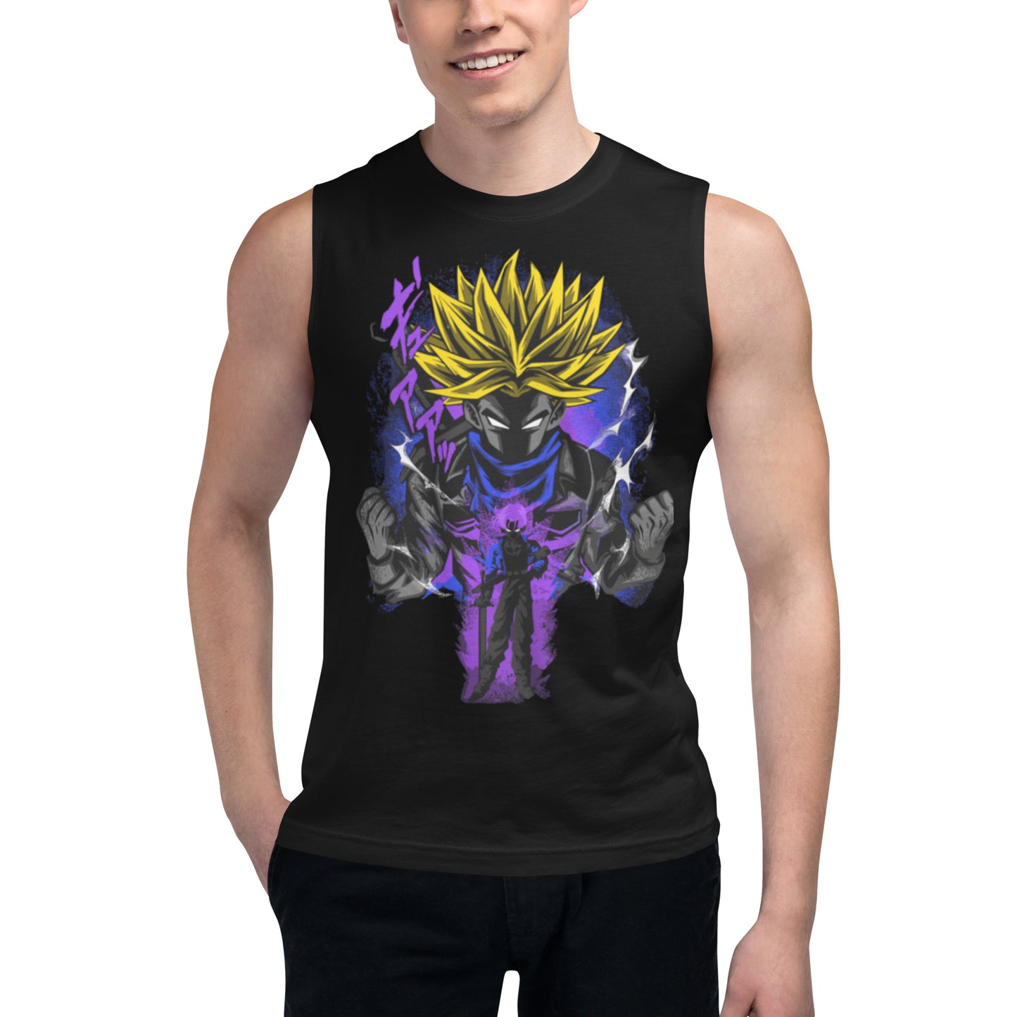 Super Saiyan Trunks Muscle Shirt