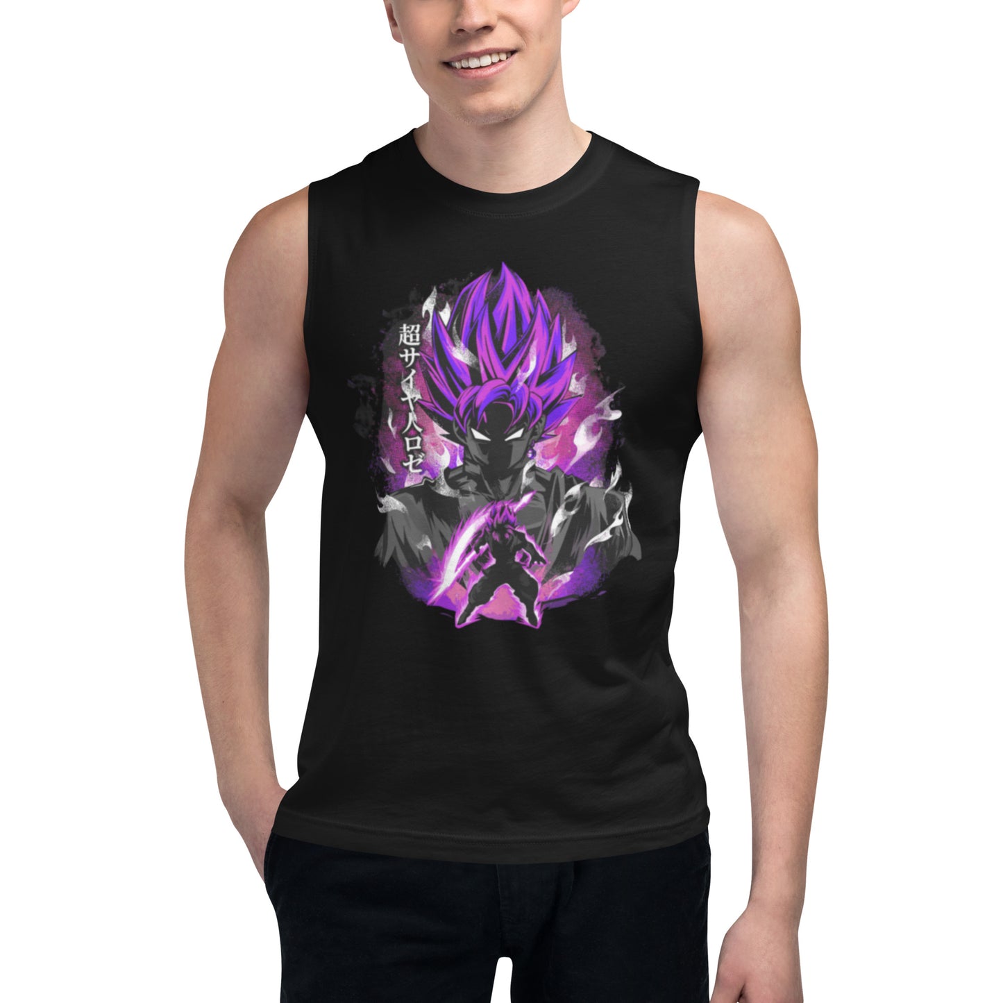 Goku - Black Muscle Shirt